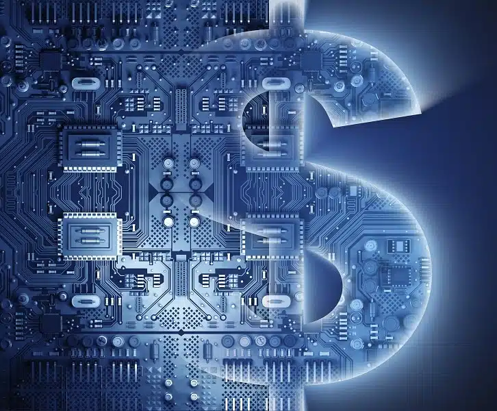 Circuit imprimé formant un dollar