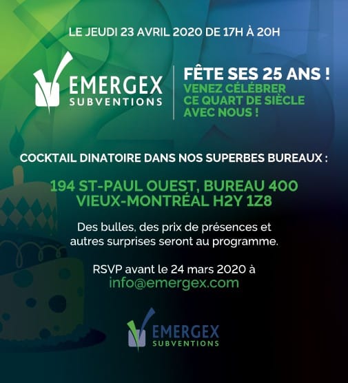 Emergex Anniversaire