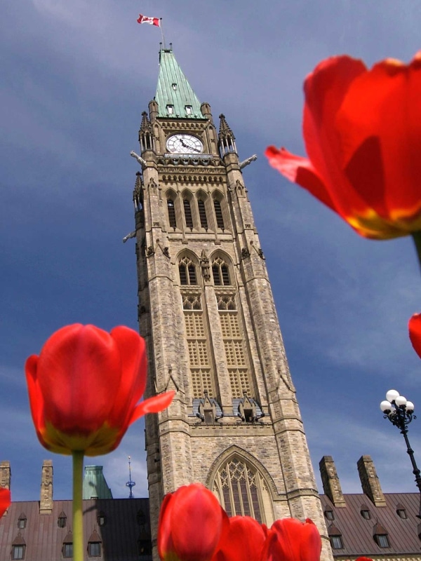 Une horloge à Ottawa